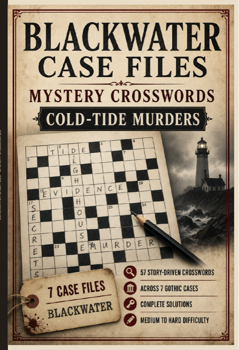 Mystery Crosswords product cover